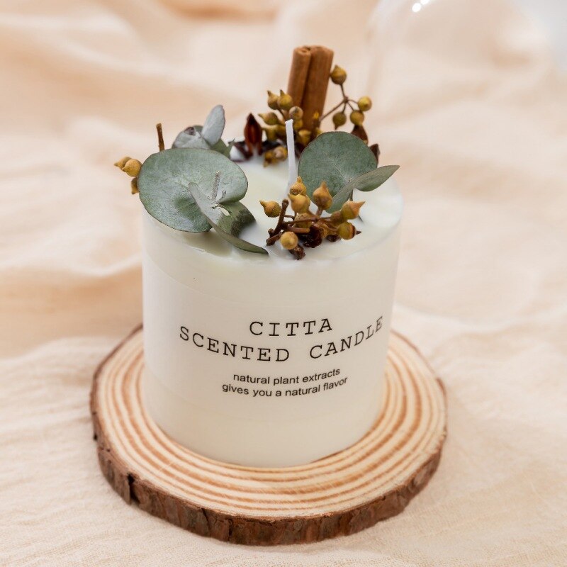 Soy Wax Fragrance Candles scented jar candle for relaxation, peaceful atmosphere, and bedtime use.