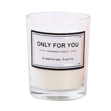 Spa aromatherapy candle in glass holder for calming fragrance, massage rooms, and wellness rituals.