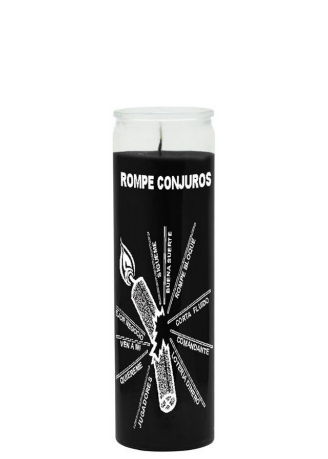 SPELL BREAKER (Black) COLOR 7 DAY CANDLE