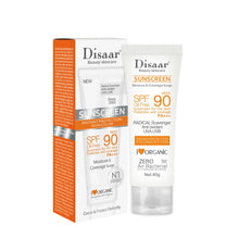 Summer Sunscreen Cream SPF 50 main product tube on white background for broad-spectrum UV protection.