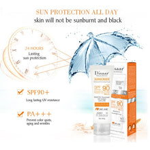 Summer Sunscreen Cream SPF 50 with whitening and oil-controlling formula for radiant protected skin.