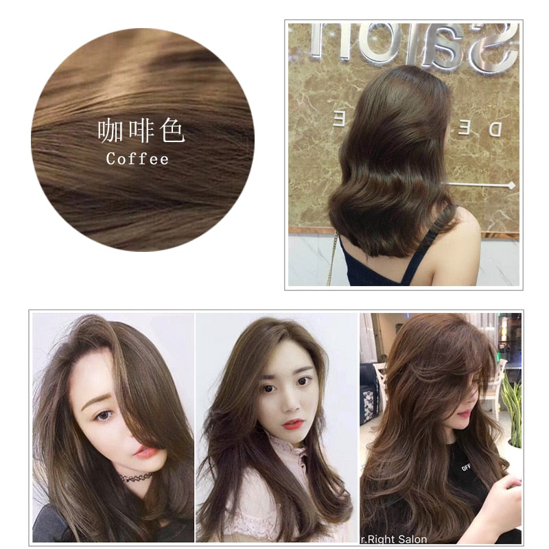 500ml 3 In 1 Black Hair Color Shampoo how-to-use guide for at-home coloring.