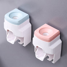 Wall Mount Automatic Toothpaste Dispenser made from durable ABS and silicone for waterproof daily use.