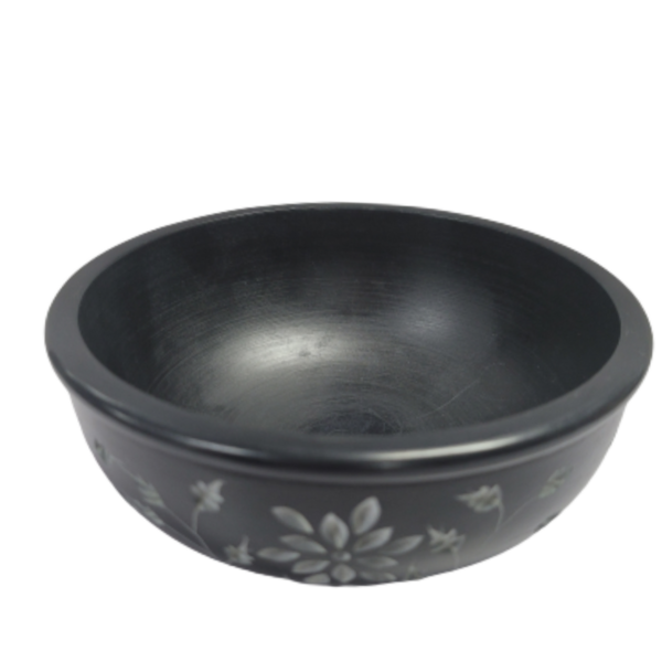 Soapstone Smudging Bowl, Incense, Sage, and Charcoal Burner