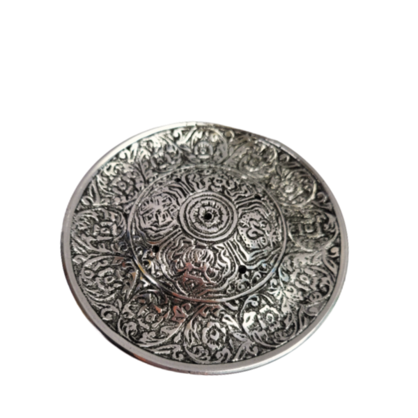 Tibetan Metal Plate Incense Burner