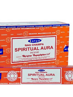 Satya Nag Champa Spiritual Aura Incense Sticks - 1 Box