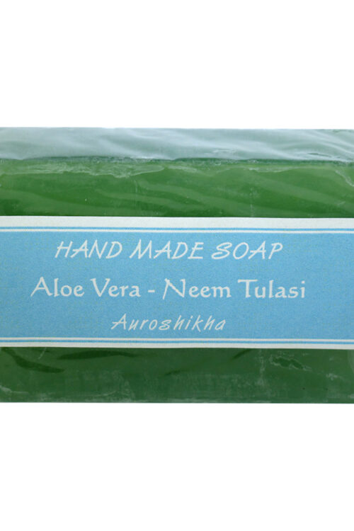 Auroshikha Aloe Vera – Neem Tulasi Soap