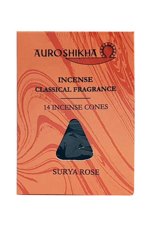 Auroshikha Surya Rose Incense Cones