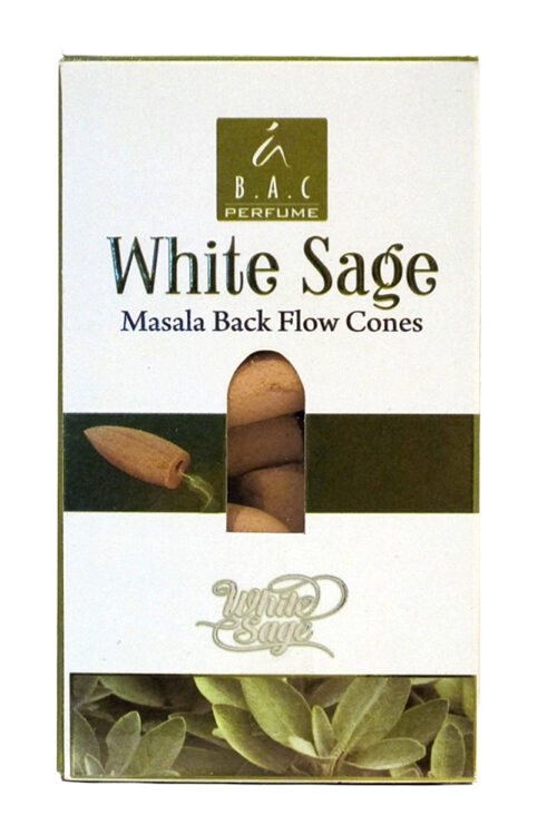 Balaji White Sage Masala Backflow Incense Cones