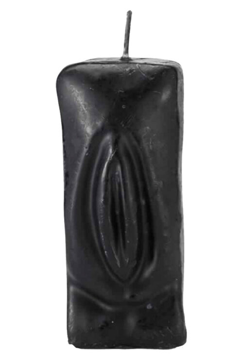 Female Genital Candle – Black