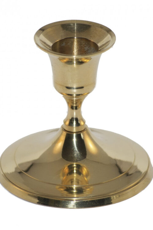 Brass Household Candle Holder 2-1/2″, Each