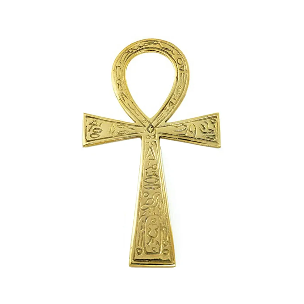 Brass Ankh 4"