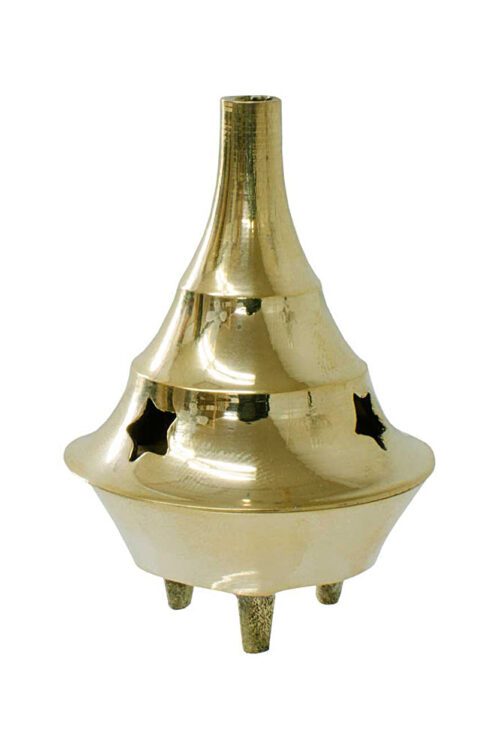 Brass Incense Cone Burner 2 1/2″