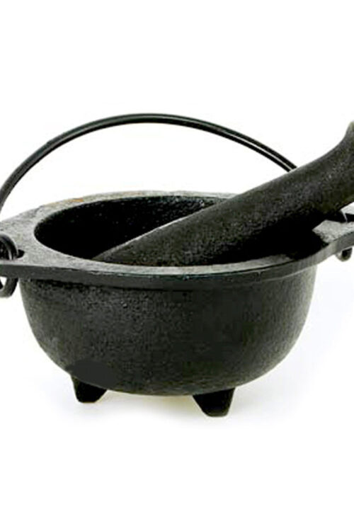 Cast Iron Mortar & Pestle