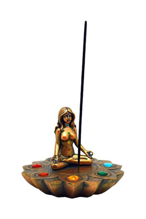 Yoga 7 Chakras incense burner