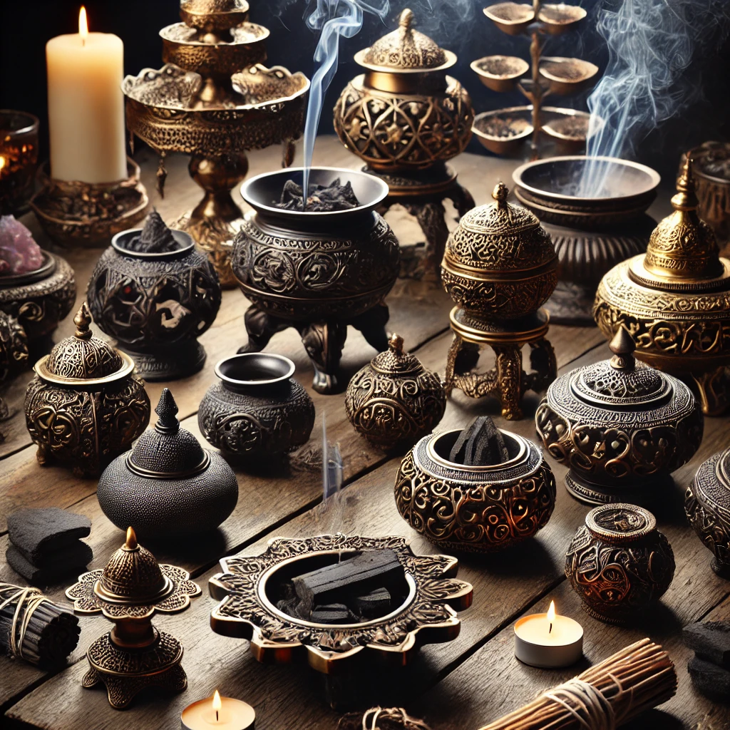 Charcoal Incense Burners