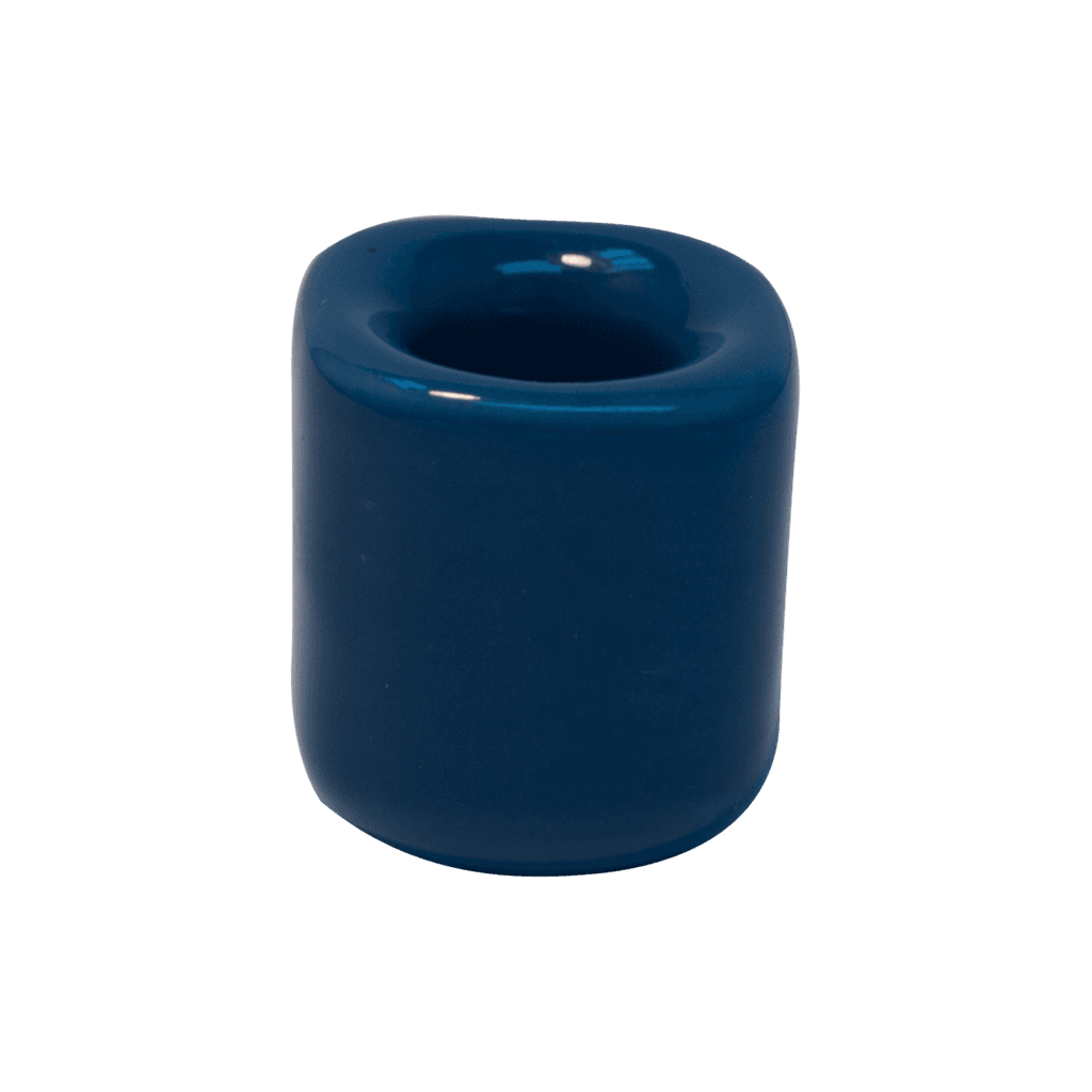 Chime Candle Holder - Blue Porcelain (5 Peaches)