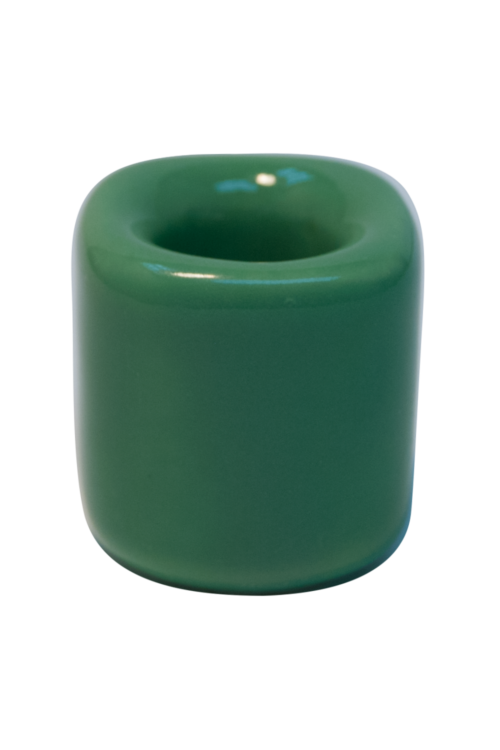 Chime Candle Holder – Light Green Porcelain (10 Pieces)