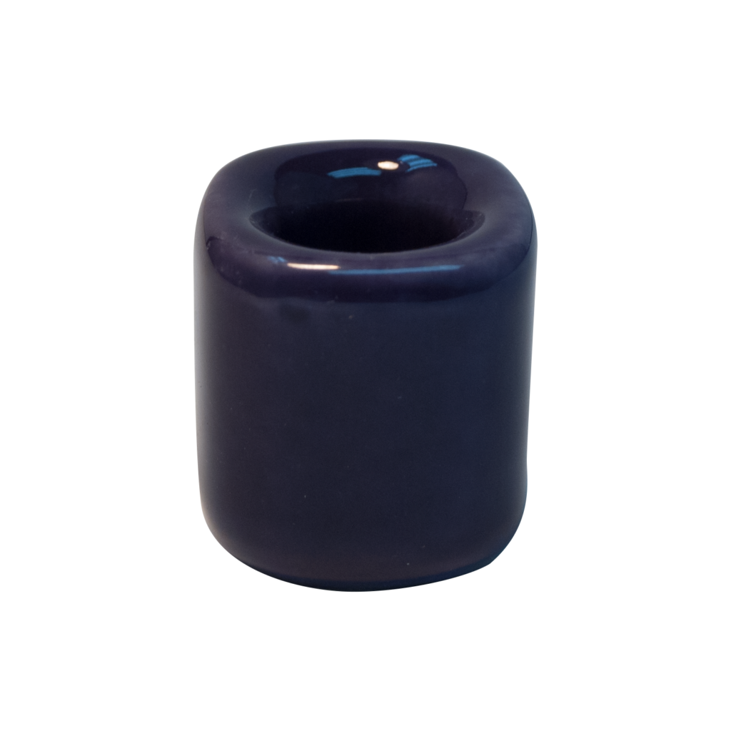 Chime Candle Holder - Purple Porcelain