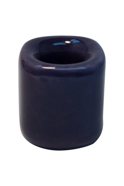 Chime Candle Holder – Purple Porcelain (10 Pieces)