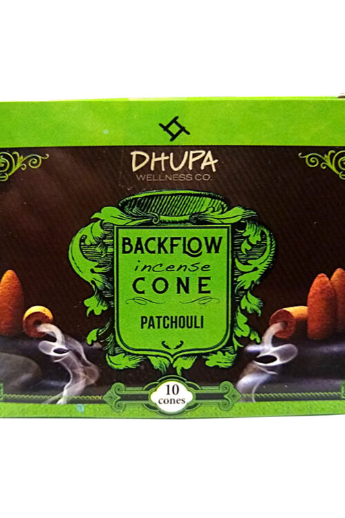 DHUPA (Good Earth) Patchouli Backflow Incense Cones