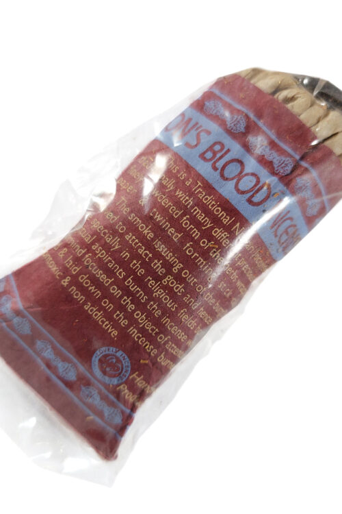 Vajra Dragon’s Blood Tibetan Rope Incense 45 ropes