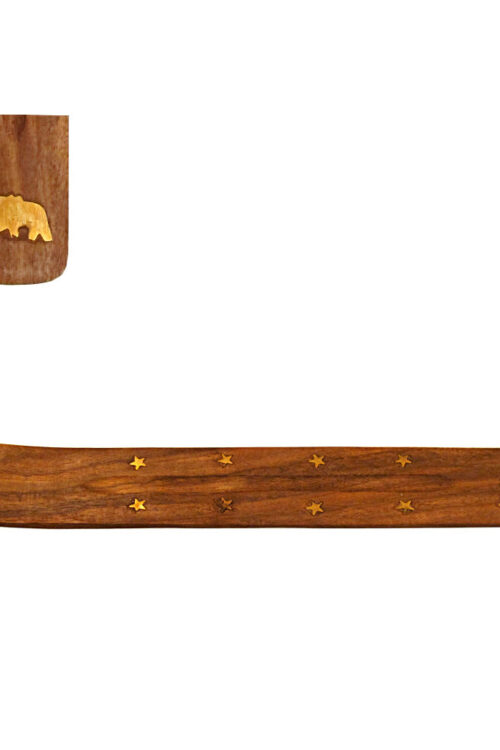 Elephant Wood Incense Boat Burner