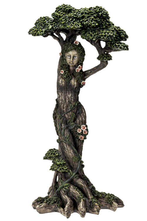 Ent Lady Ash Tree Statue 12″