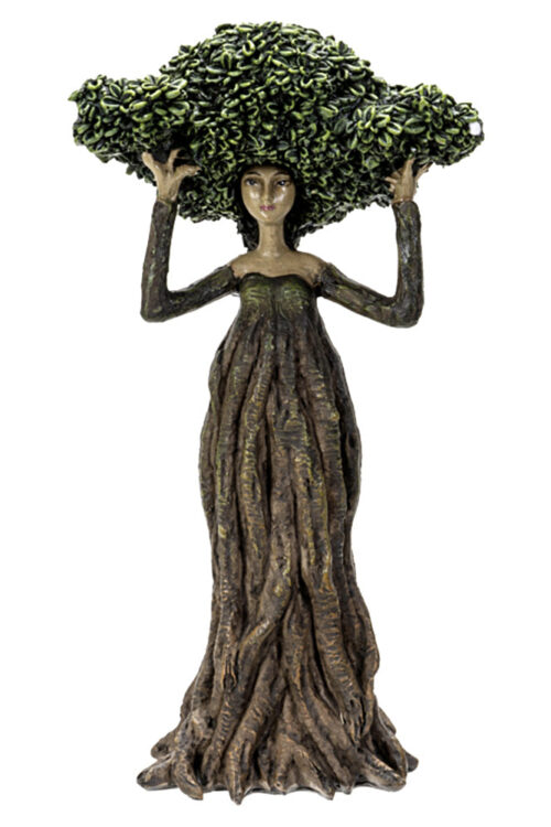 Ent Lady Ash Tree Statue 8.15″