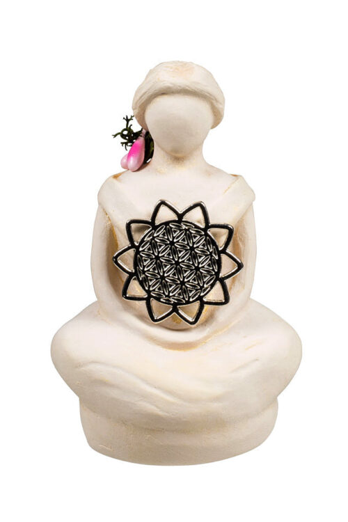 Flower of Life Goddess Figurine