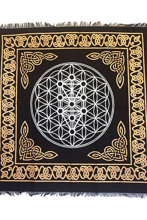 Geometric Tree of Life Altar Cloth 18″ x 18″