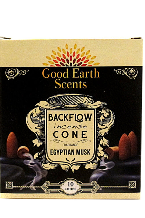 Good Earth (Soul Sticks) Egyptian Musk Backflow Incense Cones