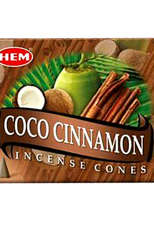 HEM Coco Cinnamon Incense Cones