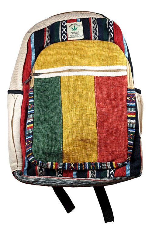 HEMP Rasta Color Backpack