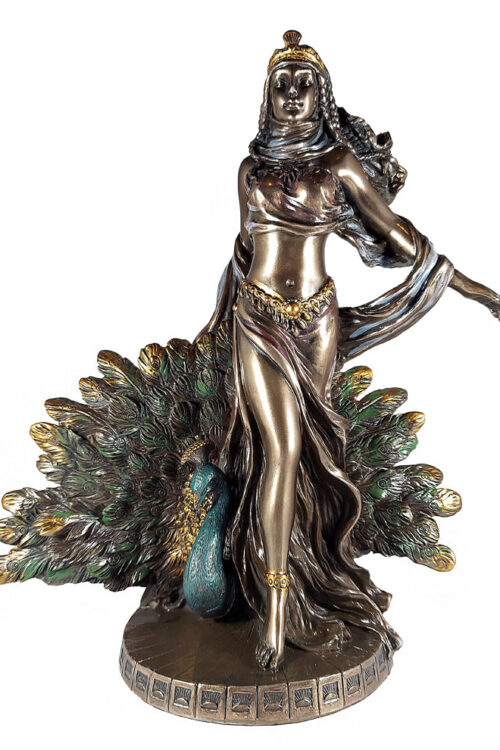 Greek Goddess Hera Bronzed Statue