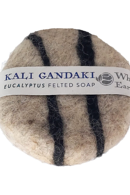 Kali Gandaki Eucalyptus Felted Herbal Soap