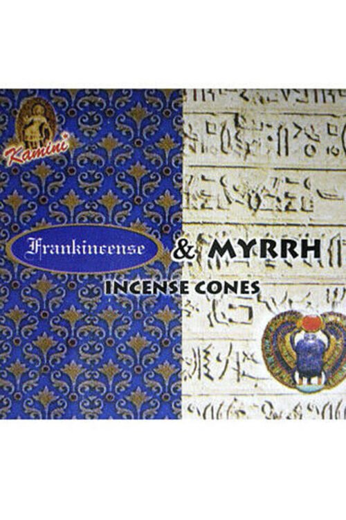 Kamini Frankincense & Myrrh Incense Cones