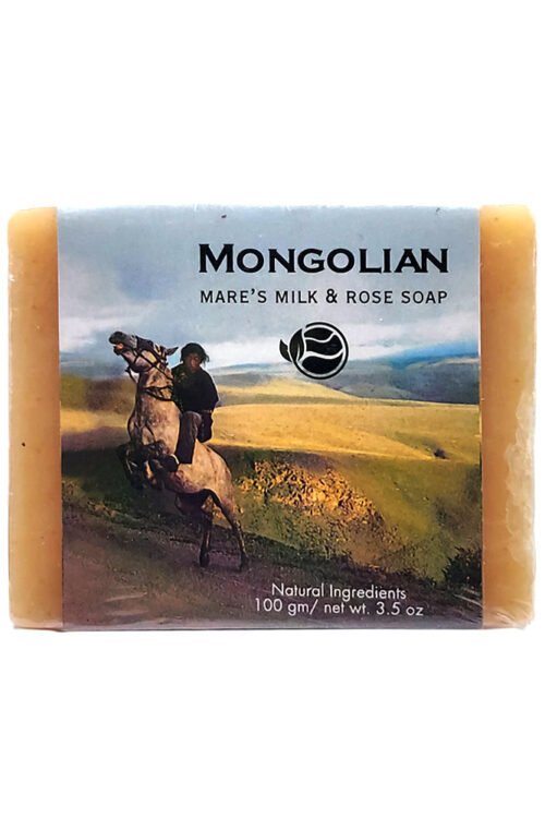 Mongolian Mare’s Milk and Rose Herbal Soap