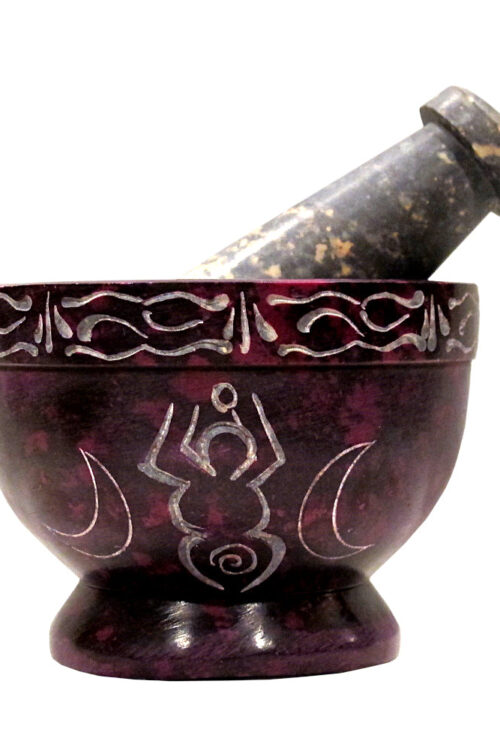 Mortar & Pestle – Purple Earth Goddess