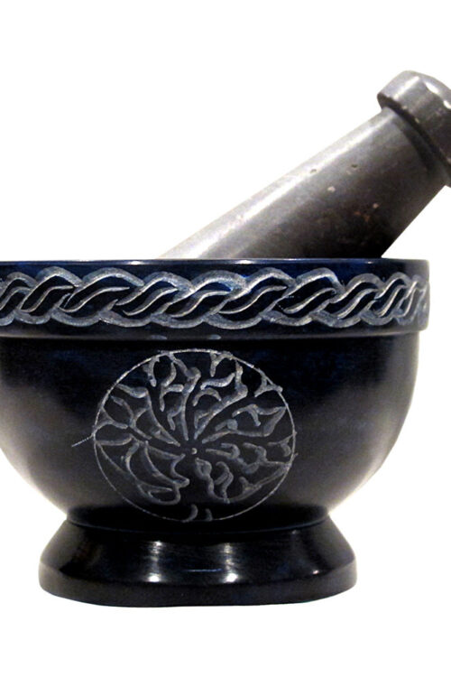 Mortar & Pestle – Blue Tree of Life