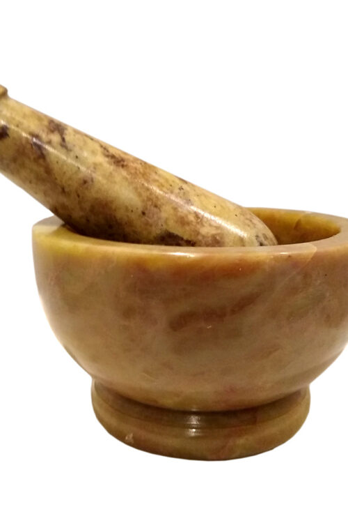 Soapstone Mortar & Pestle 4″