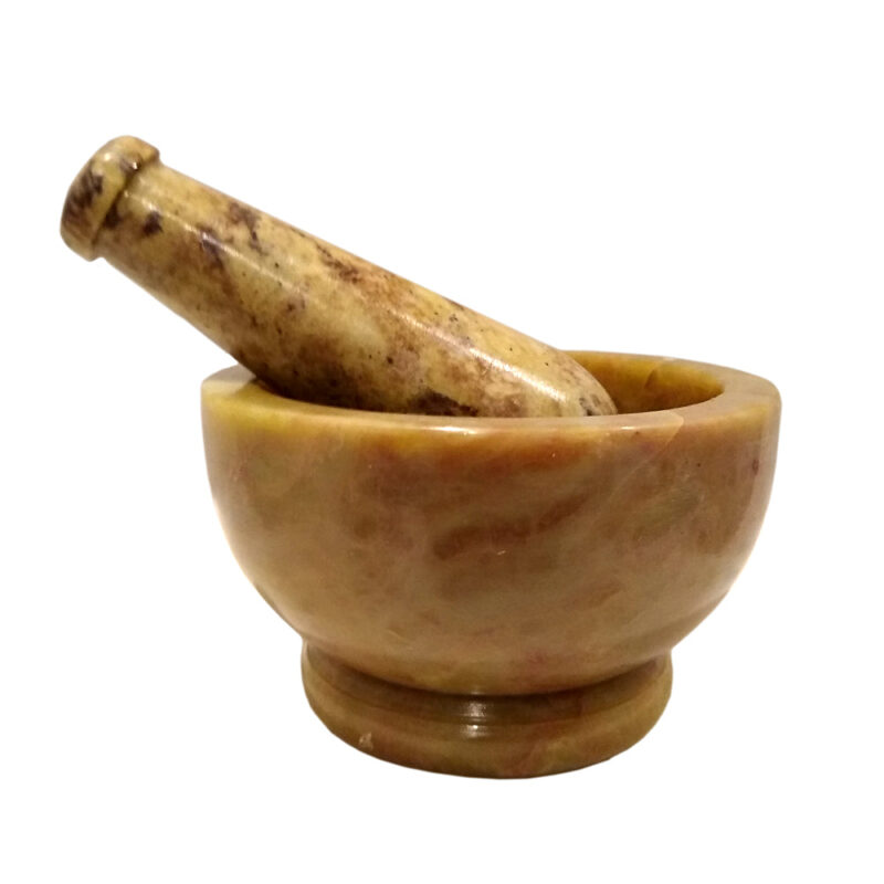 Soapstone Mortar & Pestle 4"