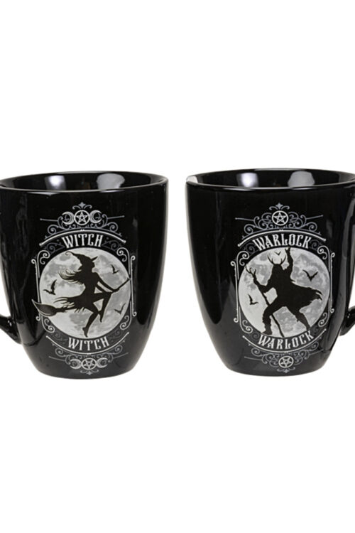 Witch & Warlock Mug Set