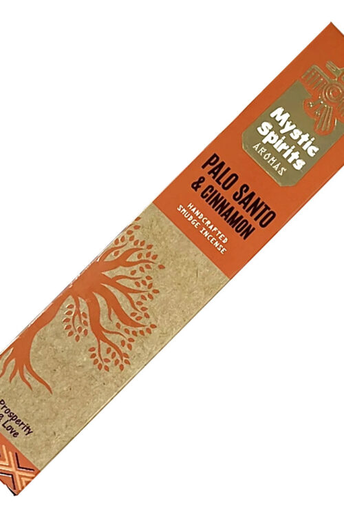 Mystic Spirits Aromas Handcrafted Smudge Incense Sticks – Palo Santo & Cinnamon