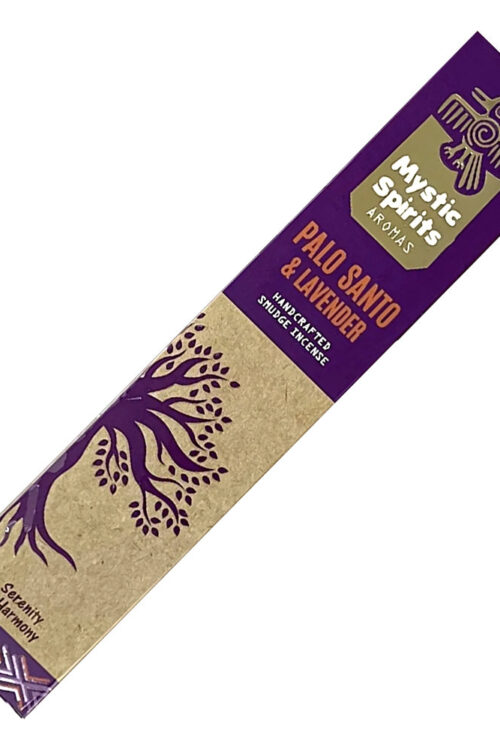 Mystic Spirits Aromas Handcrafted Smudge Incense Sticks – Palo Santo & Lavender