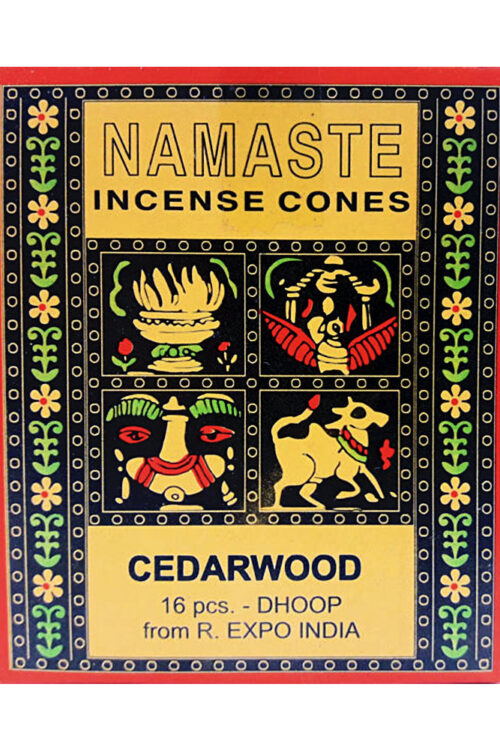 Namaste Incense Cones – Cedarwood