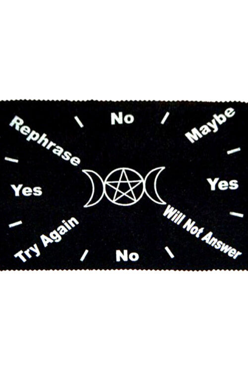 Pendulum Mat: Pentacle Triple Moon