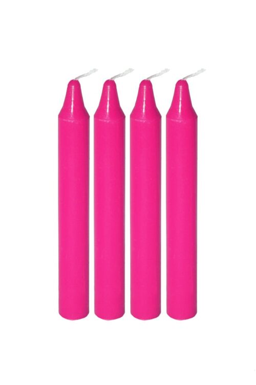 Mini Ritual Candle – Pink (Set of 4)