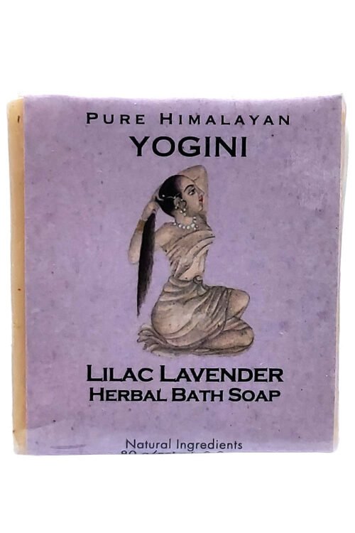 Pure Himalayan Yogini Lilac Lavender Herbal Soap