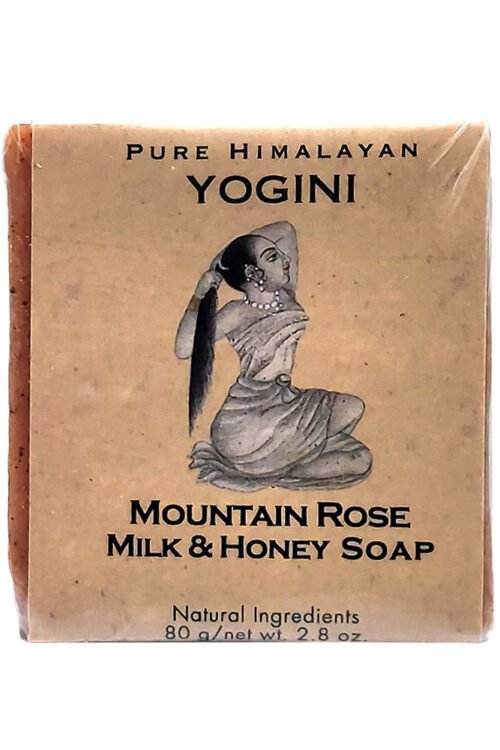 Pure Himalayan Yogini Mountain Rose Milk and Honey Herbal Soap